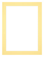 Passe Partout 30x40cm Carton Yellow Edge 3cm Straight Front | Yourdecoration.com