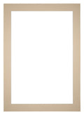 Passe Partout 30x42cm Carton Beige Edge 5cm Straight Front | Yourdecoration.com