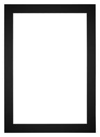Passe Partout 30x42cm Carton Black Edge 5cm Straight Front | Yourdecoration.com