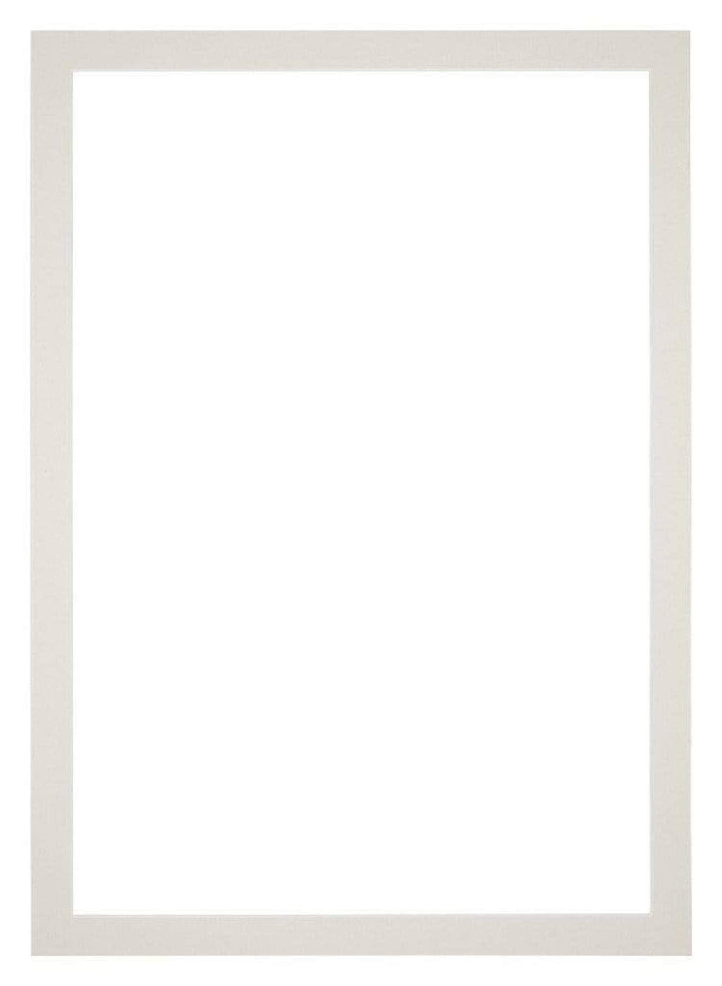 Passe Partout 30x42cm Carton Light Gray Edge 3cm Straight Front | Yourdecoration.com