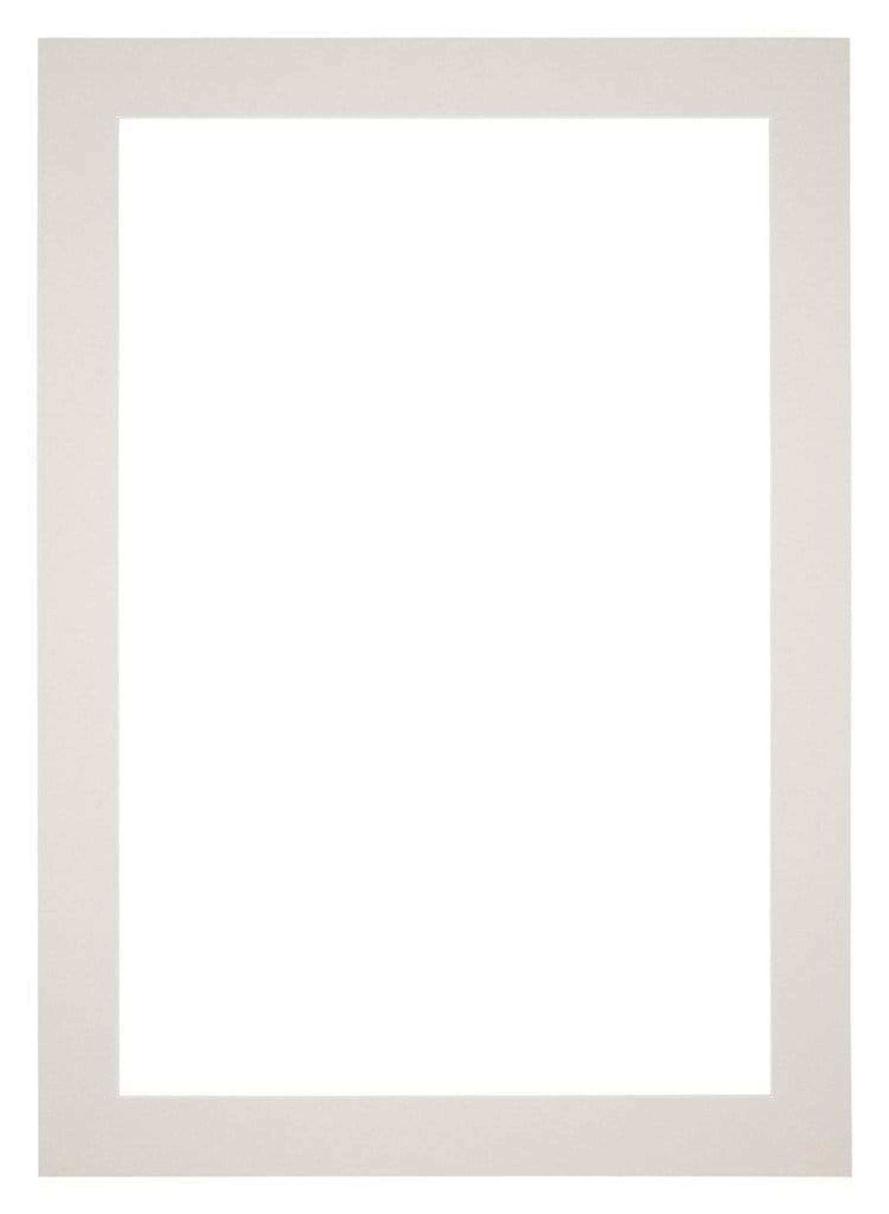 Passe Partout 30x42cm Carton Light Gray Edge 5cm Straight Front | Yourdecoration.com