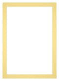Passe Partout 30x42cm Carton Yellow Edge 4cm Straight Front | Yourdecoration.com