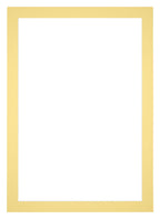 Passe Partout 30x42cm Carton Yellow Edge 4cm Straight Front | Yourdecoration.com