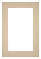 Passe Partout 30x45cm Carton Beige Edge 5cm Straight Front | Yourdecoration.com