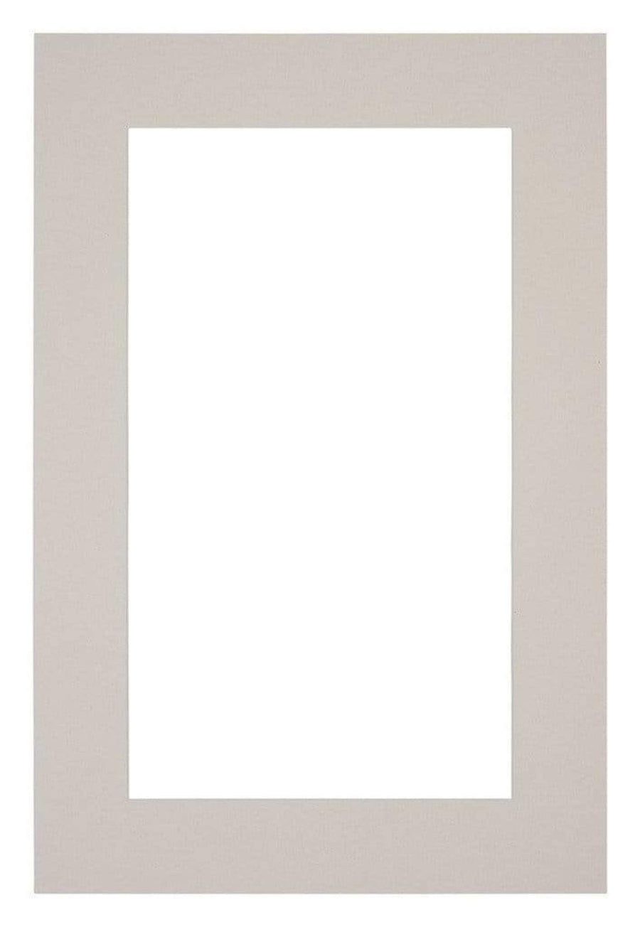 Passe Partout 30x45cm Carton Gray Gray Edge 5cm Straight Front | Yourdecoration.com