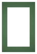 Passe Partout 30x45cm Carton Green Forest Edge 5cm Straight Front | Yourdecoration.com