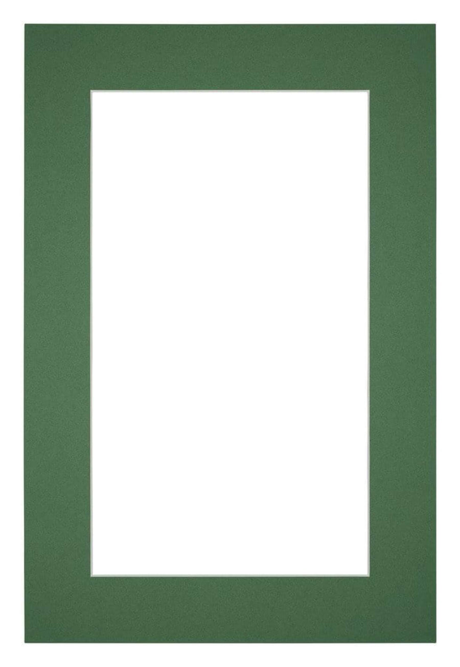 Passe Partout 30x45cm Carton Green Forest Edge 5cm Straight Front | Yourdecoration.com