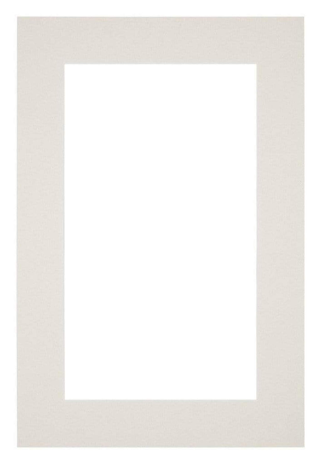 Passe Partout 30x45cm Carton Light Gray Edge 5cm Straight Front | Yourdecoration.com