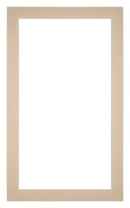 Passe Partout 30x50cm Carton Beige Edge 3cm Straight Front | Yourdecoration.com