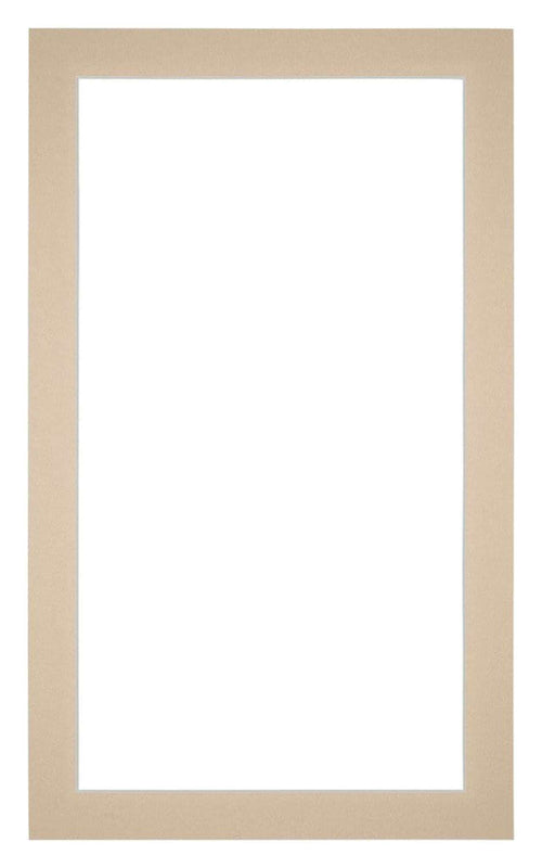 Passe Partout 30x50cm Carton Beige Edge 3cm Straight Front | Yourdecoration.com