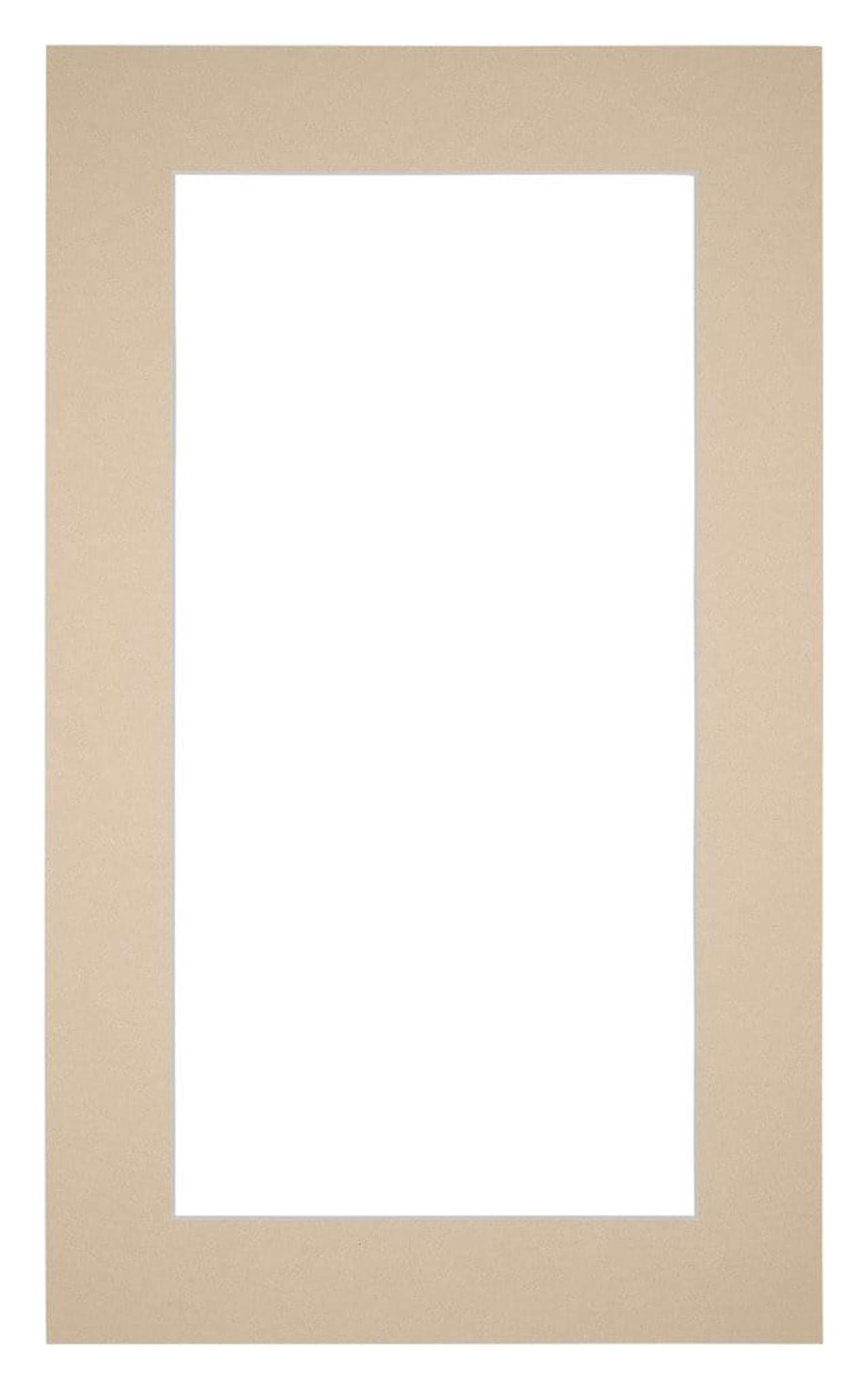 Passe Partout 30x50cm Carton Beige Edge 5cm Straight Front | Yourdecoration.com