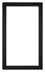 Passe Partout 30x50cm Carton Black Edge 3cm Straight Front | Yourdecoration.com