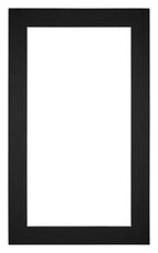 Passe Partout 30x50cm Carton Black Edge 4cm Straight Front | Yourdecoration.com