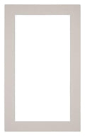 Passe Partout 30x50cm Carton Gray Gray Edge 4cm Straight Front | Yourdecoration.com