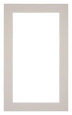 Passe Partout 30x50cm Carton Gray Gray Edge 4cm Straight Front | Yourdecoration.com