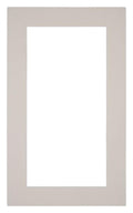 Passe Partout 30x50cm Carton Gray Gray Edge 5cm Straight Front | Yourdecoration.com