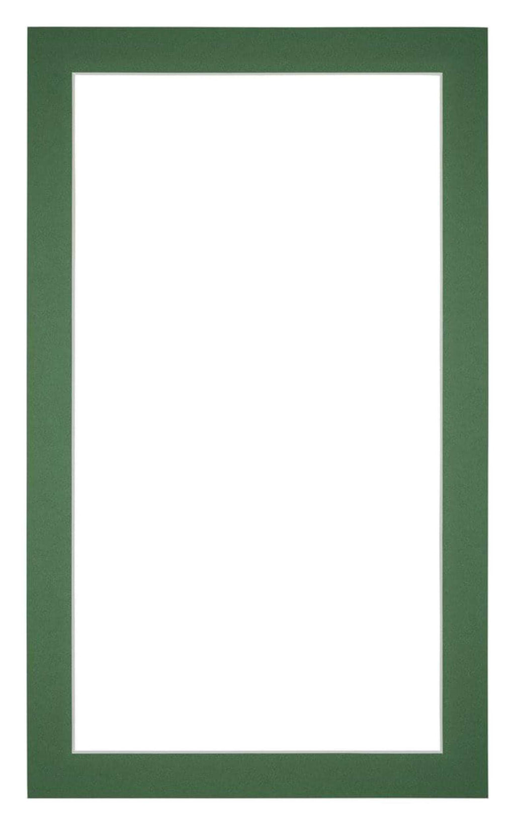 Passe Partout 30x50cm Carton Green Forest Edge 3cm Straight Front | Yourdecoration.com