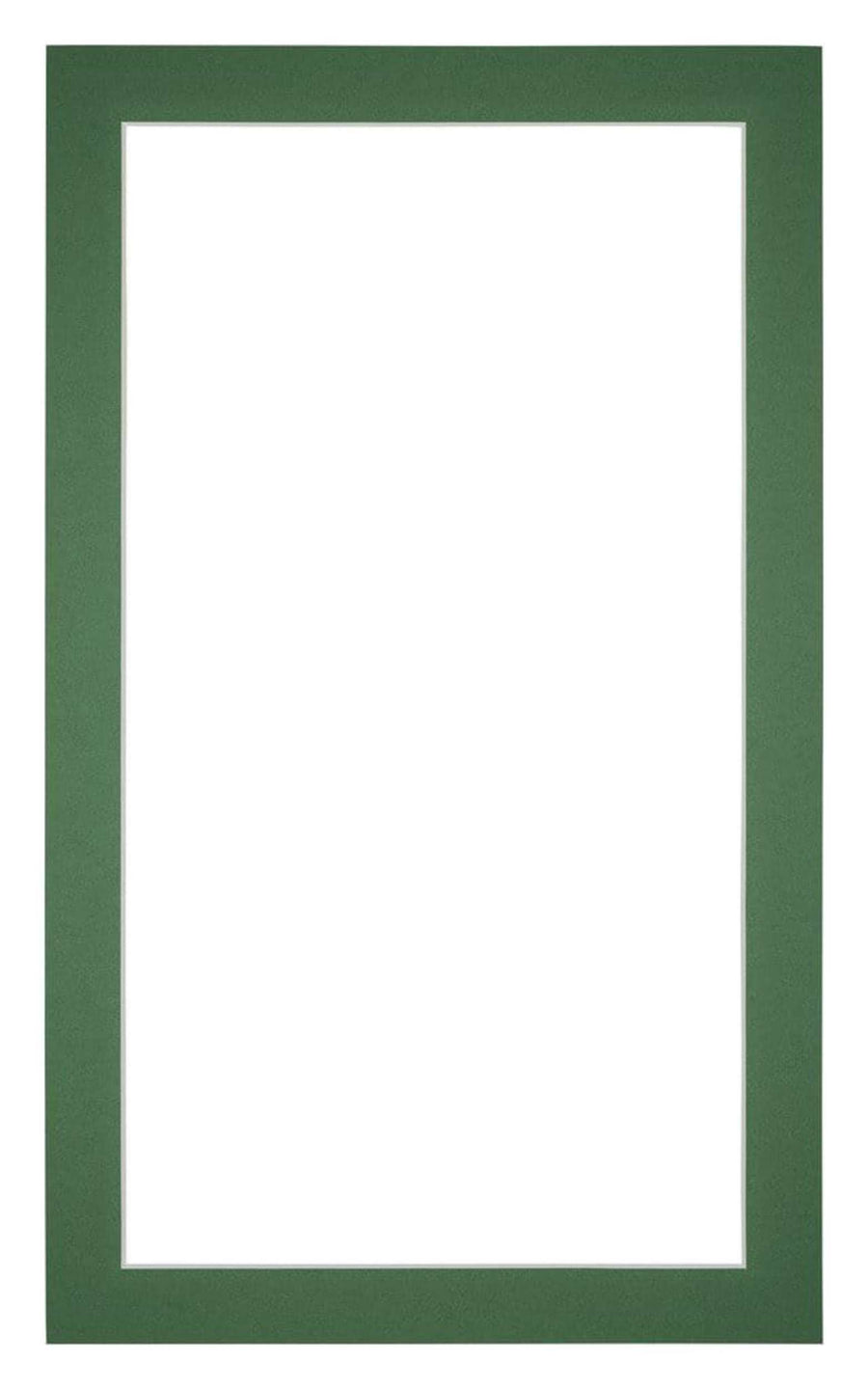 Passe Partout 30x50cm Carton Green Forest Edge 3cm Straight Front | Yourdecoration.com
