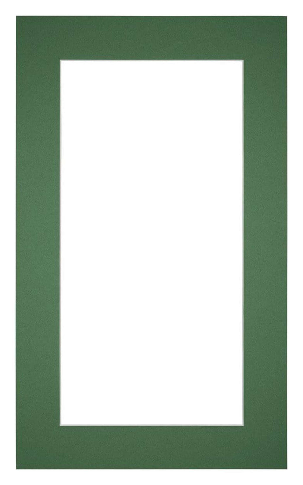 Passe Partout 30x50cm Carton Green Forest Edge 5cm Straight Front | Yourdecoration.com