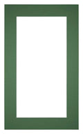 Passe Partout 30x50cm Carton Green Forest Edge 5cm Straight Front | Yourdecoration.com
