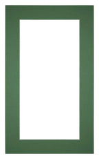 Passe Partout 30x50cm Carton Green Forest Edge 5cm Straight Front | Yourdecoration.com