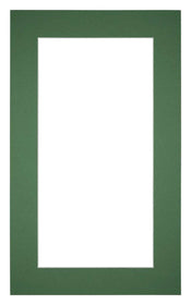 Passe Partout 30x50cm Carton Green Forest Edge 5cm Straight Front | Yourdecoration.com