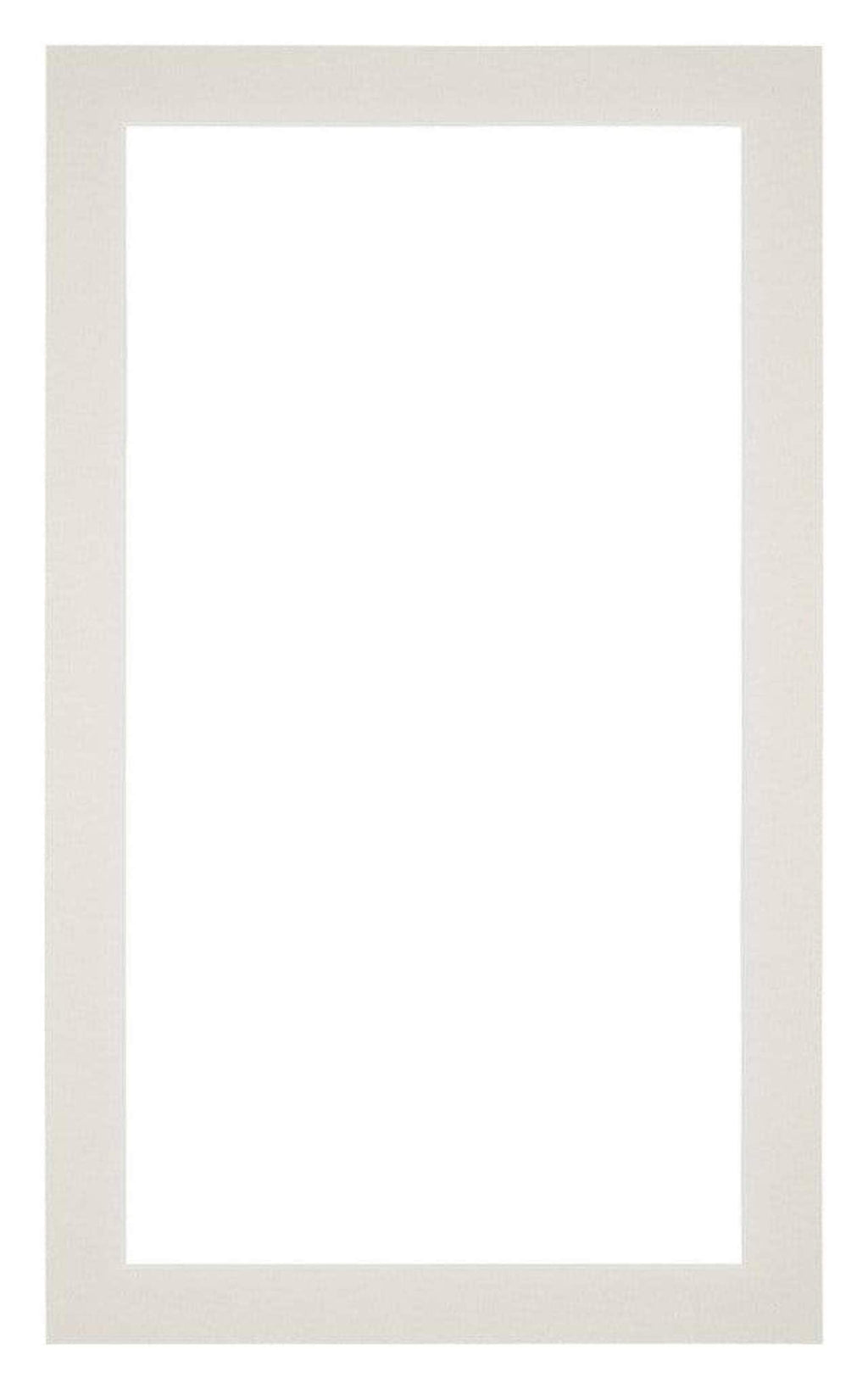 Passe Partout 30x50cm Carton Light Gray Edge 3cm Straight Front | Yourdecoration.com