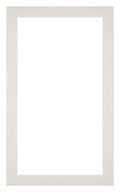 Passe Partout 30x50cm Carton Light Gray Edge 3cm Straight Front | Yourdecoration.com