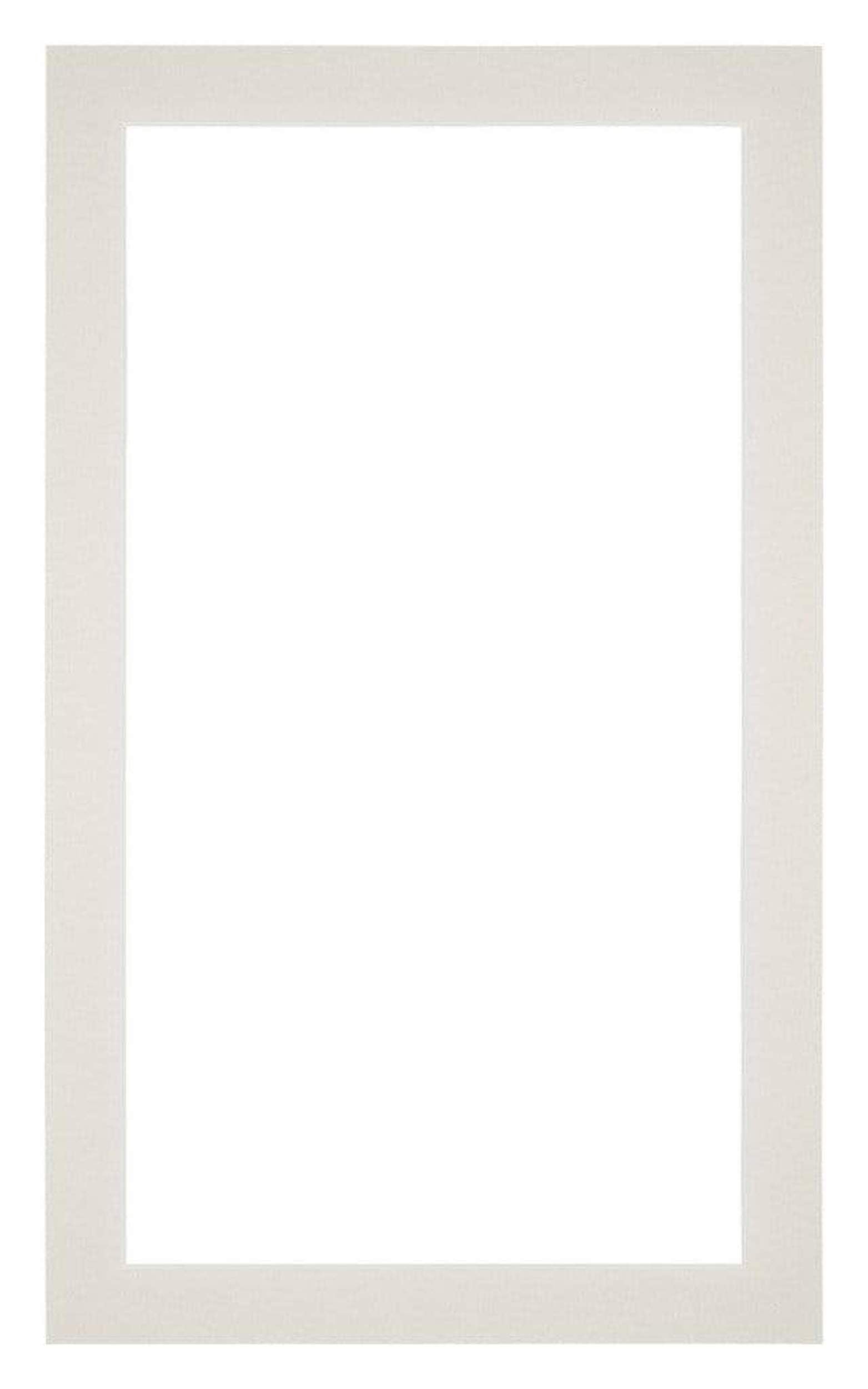 Passe Partout 30x50cm Carton Light Gray Edge 3cm Straight Front | Yourdecoration.com