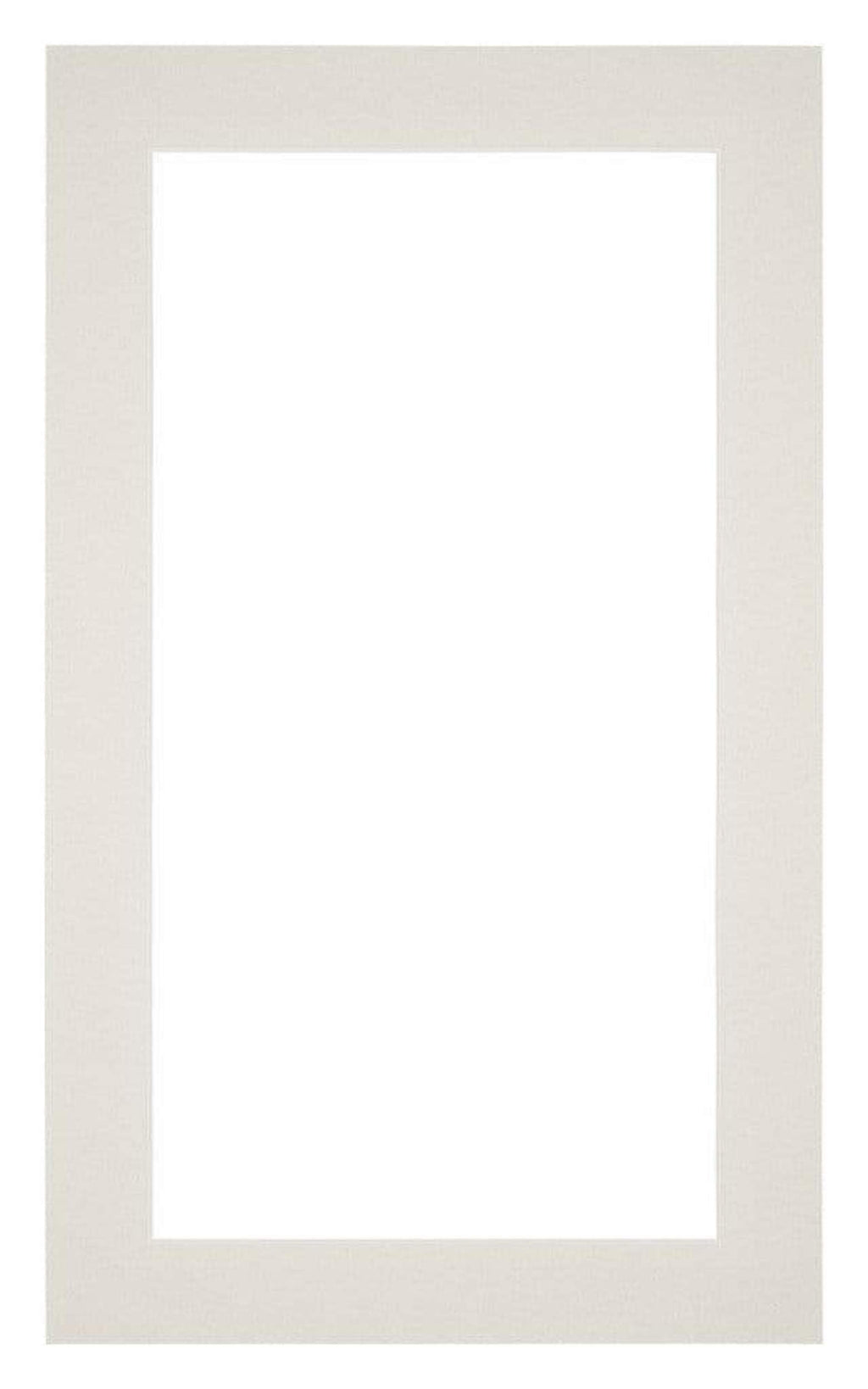 Passe Partout 30x50cm Carton Light Gray Edge 4cm Straight Front | Yourdecoration.com