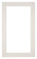 Passe Partout 30x50cm Carton Light Gray Edge 4cm Straight Front | Yourdecoration.com
