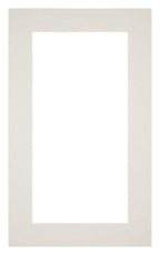 Passe Partout 30x50cm Carton Light Gray Edge 5cm Straight Front | Yourdecoration.com