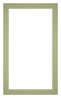 Passe Partout 30x50cm Carton Mint Green Edge 3cm Straight Front | Yourdecoration.com