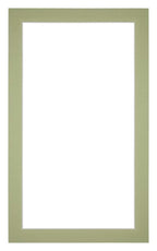 Passe Partout 30x50cm Carton Mint Green Edge 3cm Straight Front | Yourdecoration.com