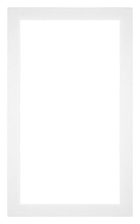 Passe Partout 30x50cm Carton White Edge 3cm Straight Front | Yourdecoration.com