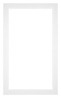 Passe Partout 30x50cm Carton White Edge 3cm Straight Front | Yourdecoration.com