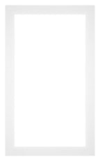 Passe Partout 30x50cm Carton White Edge 3cm Straight Front | Yourdecoration.com