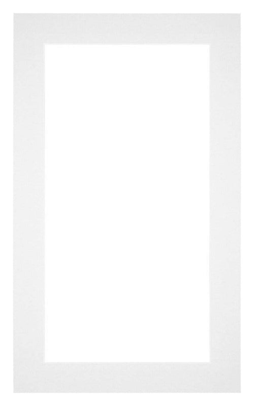 Passe Partout 30x50cm Carton White Edge 4cm Straight Front | Yourdecoration.com