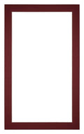 Passe Partout 30x50cm Carton Wine Red Edge 3cm Straight Front | Yourdecoration.com
