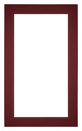Passe Partout 30x50cm Carton Wine Red Edge 4cm Straight Front | Yourdecoration.com