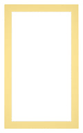 Passe Partout 30x50cm Carton Yellow Edge 3cm Straight Front | Yourdecoration.com