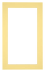 Passe Partout 30x50cm Carton Yellow Edge 4cm Straight Front | Yourdecoration.com