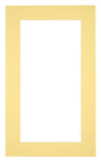 Passe Partout 30x50cm Carton Yellow Edge 5cm Straight Front | Yourdecoration.com