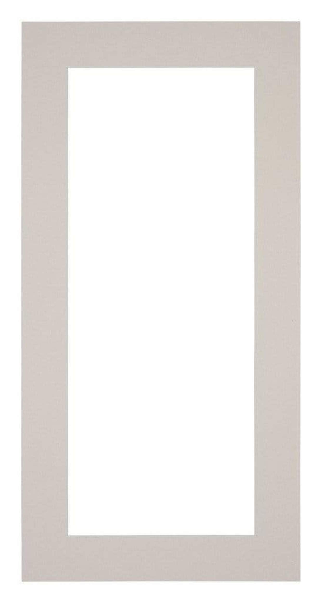 Passe Partout 30x60cm Carton Gray Gray Edge 5cm Straight Front | Yourdecoration.com