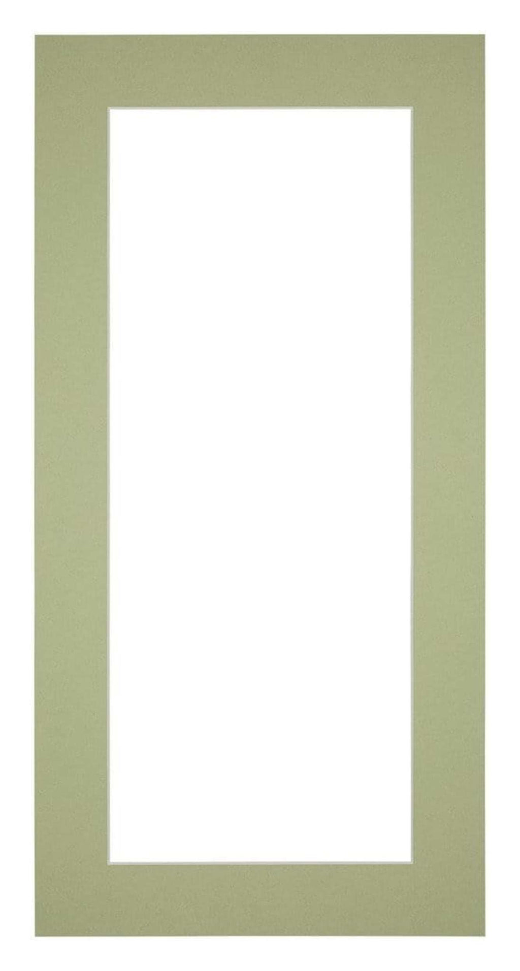 Passe Partout 30x60cm Carton Mint Green Edge 5cm Straight Front | Yourdecoration.com