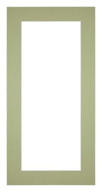 Passe Partout 30x60cm Carton Mint Green Edge 5cm Straight Front | Yourdecoration.com