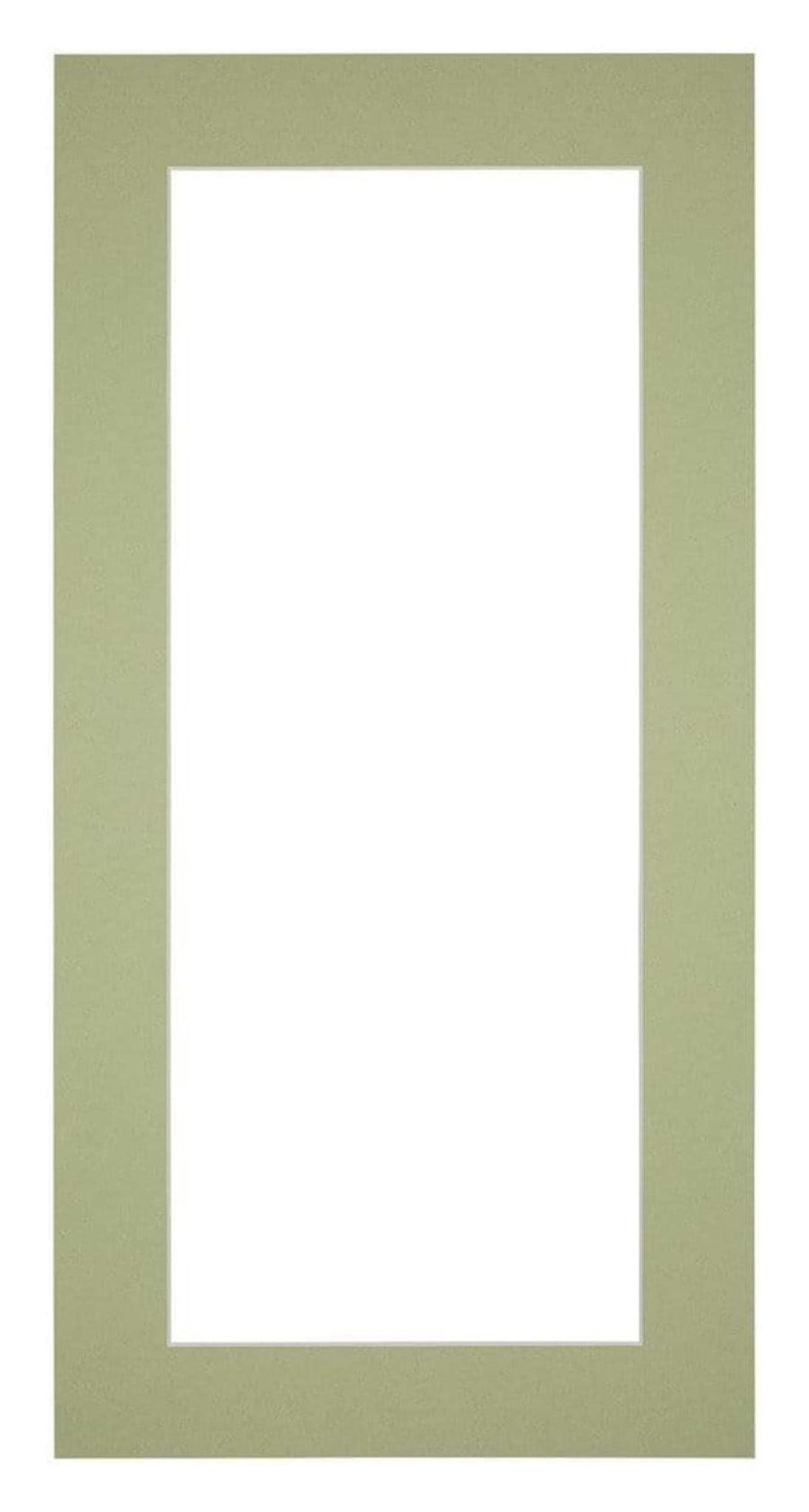 Passe Partout 30x60cm Carton Mint Green Edge 5cm Straight Front | Yourdecoration.com
