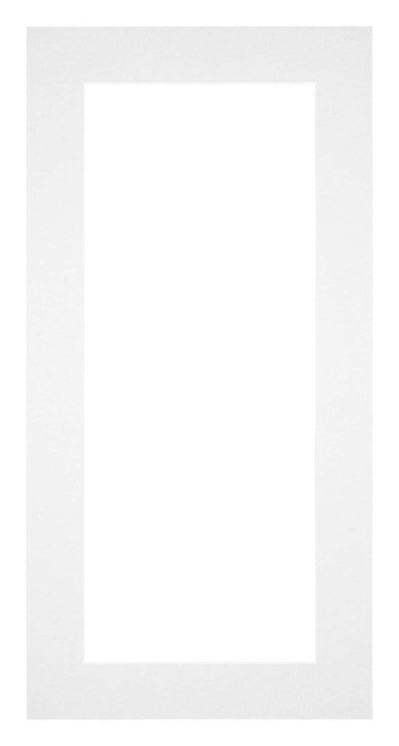 Passe Partout 30x60cm Carton White Edge 5cm Straight Front | Yourdecoration.com