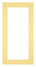 Passe Partout 30x60cm Carton Yellow Edge 5cm Straight Front | Yourdecoration.com
