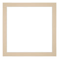Passe Partout 35x35cm Carton Beige Edge 3cm Straight Front | Yourdecoration.com